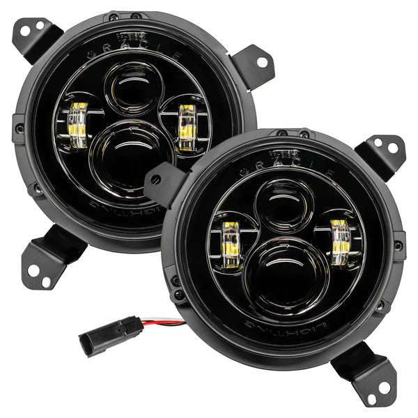 Oracle Jeep Wrangler JL/Gladiator JT 7in. High Powered LED Headlights (Pair) - White