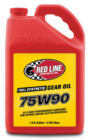 Red Line 75W90 GL-5 Gear Oil - Gallon - GUMOTORSPORT