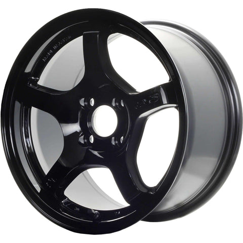 Gram Lights 57CR 18x9.5 +22 5x114.3 Gloss Black Wheel - GUMOTORSPORT