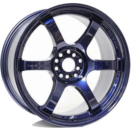 Gram Lights 57DR 18x9.5 +38 5x114.3 Eternal Blue Pearl Wheel