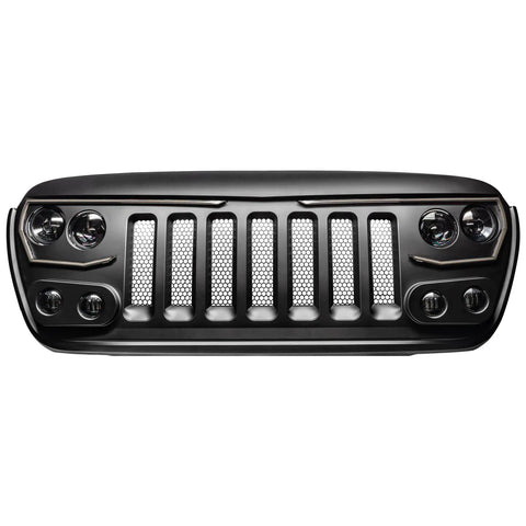 Oracle VECTOR Series Full LED Grille - Jeep Wrangler JL/JT - NA