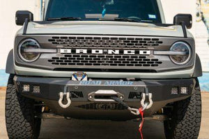 Road Armor 2021+ Ford Bronco Stealth Front Winch Bumper - Tex Blk - GUMOTORSPORT