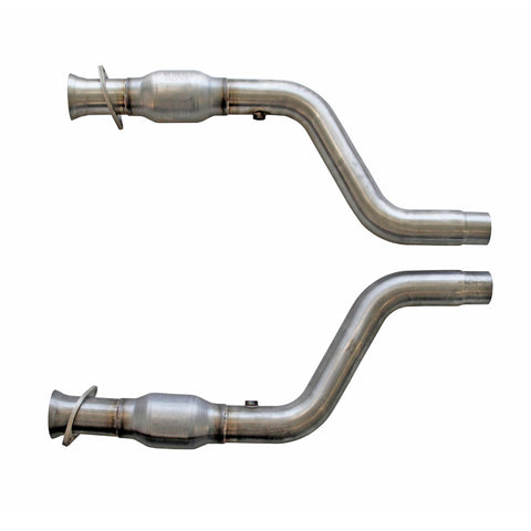 BBK 2005 - 2008 Dodge Challenger / Charger Short Mid X Pipe w Catalytic Converters 2-3/4 For LT Headers