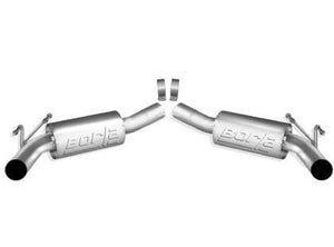 Borla 2010 - 2013 Camaro 6.2L ATAK Exhaust System w/o Tips works With Factory Ground Effects Package - GUMOTORSPORT