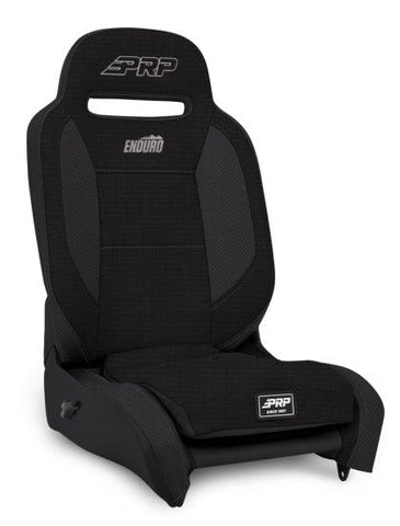 PRP Enduro Elite Reclining Suspension Seat (Driver Side) - All Black - GUMOTORSPORT