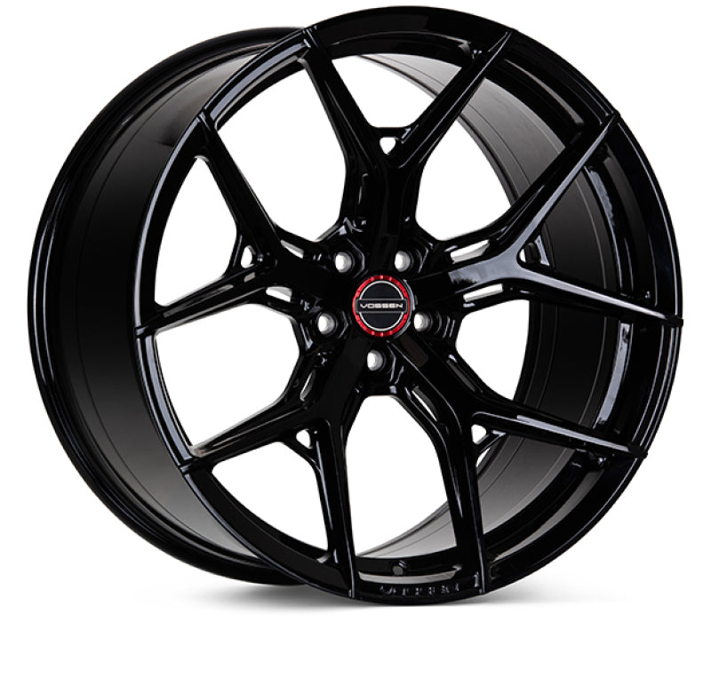 Vossen HF-5 22x10.5 / 5x112 / ET30 / Deep Face / 66.5 - Gloss Black