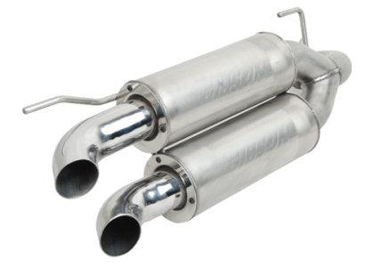 Gibson 2011 - 2014 Polaris Ranger RZR XP 900 Base Dual Exhaust - Stainless - GUMOTORSPORT