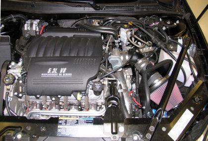 K&N 2006 - 2009 Chevy Impala SS V8-5.3L Aircharger Performance Intake - GUMOTORSPORT