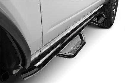 N-Fab Nerf Step 2021 + Ford Bronco (4 Door) - Gloss Black - SRW - 3in - GUMOTORSPORT