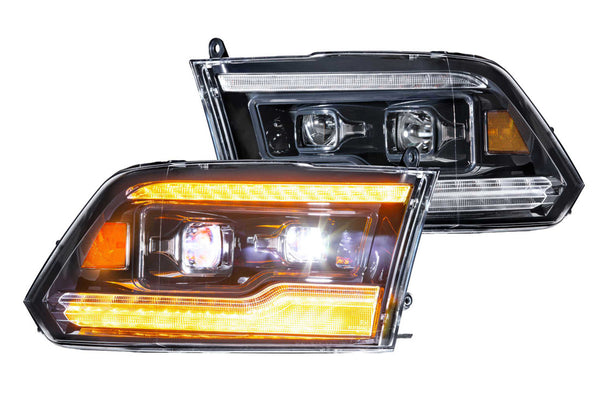 Morimoto Dodge Ram 1500 / HD ( 2009 - 2018 ): XB LED HEADLIGHTS ( Amber )