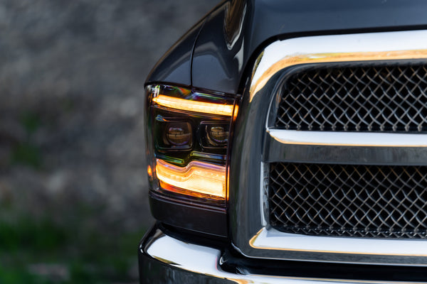 Morimoto Dodge Ram 1500 / HD ( 2009 - 2018 ): XB LED HEADLIGHTS ( Amber )
