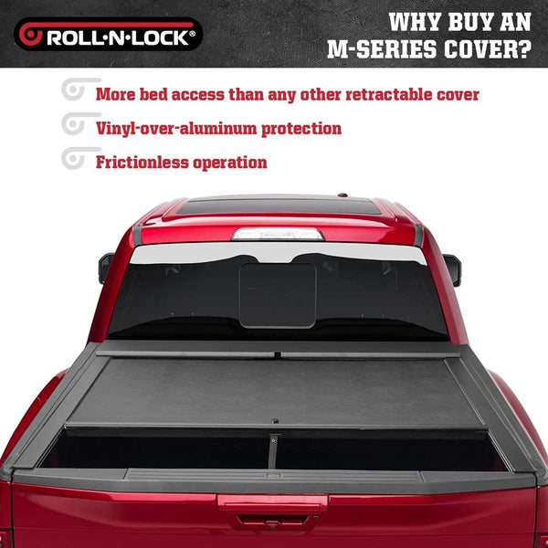 Roll-N-Lock 19-22 Chevrolet Silverado 1500 (w/o Carbon Pro - 69.9in.) M-Series XT Retractable Cover - GUMOTORSPORT