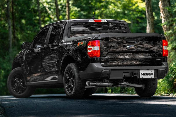 MBRP 2022+ Ford Maverick T304 4in OD Tip Single Side Exit 3in Cat Back Exhaust - GUMOTORSPORT