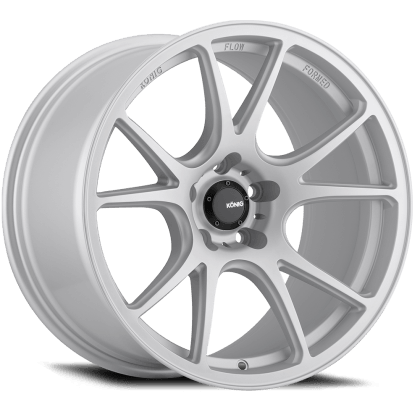 Konig Freeform 15x7.5 4x100 ET35 Matte Silver - GUMOTORSPORT