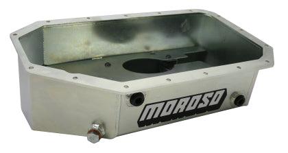 Moroso Acura/Honda K Series Swap Road Race Baffled Extra Capacity 5.5in Steel Oil Pan - GUMOTORSPORT