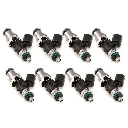 Injector Dynamics 2006 - 2014 Ford Mustang Gt500 ID1050X Injectors 14mm (Grey) Adaptor Top (Set of 8) - GUMOTORSPORT