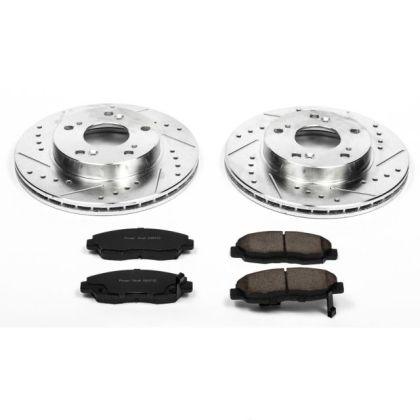 Power Stop 06-11 Honda Civic Front Z23 Evolution Sport Brake Kit - GUMOTORSPORT