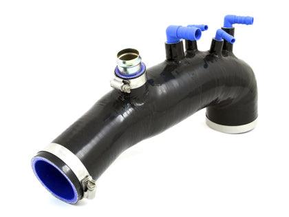 AVO Induction Black Silicone Turbo Inlet - 07-09 Subaru Legacy GT / 08-14 Subaru WRX - GUMOTORSPORT