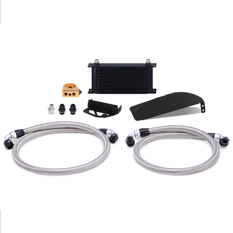 Mishimoto 2017 - 2021 Honda Civic Type R Direct Fit Oil Cooler Kit - Black