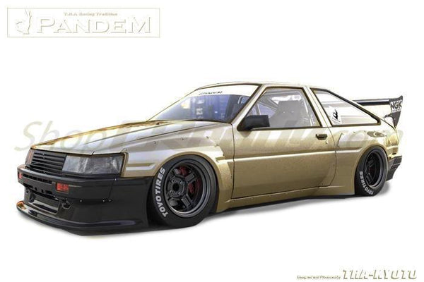 GReddy Pandem 84-87 Toyota Corolla-Levin HB AE86 Full Widebody Kit w/o Wing - GUMOTORSPORT