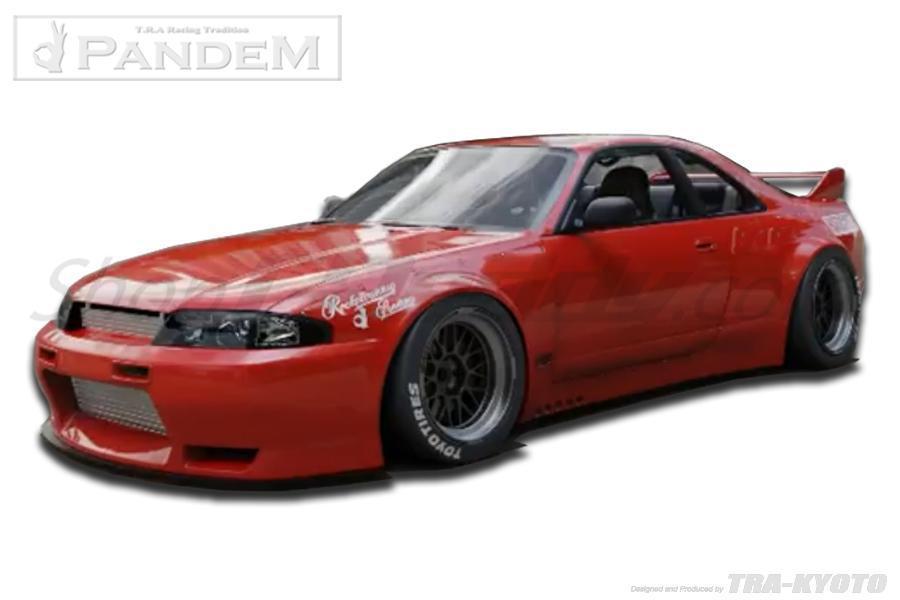 GReddy Pandem 95-98 Nissan Skyline GT-R R33 Full Wide-Body Aero Kit - GUMOTORSPORT