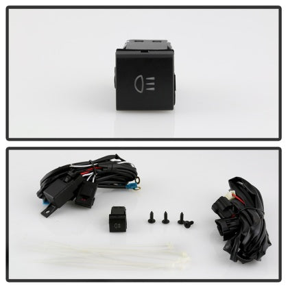 Spyder 2018+ Toyota Camry OEM Style LED Fog Lights w/OEM Switch - Clear (FL-TCAM2018-LED-C)