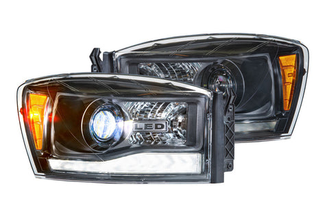 Morimoto Dodge Ram  ( 2006 - 2008 ): XB Hybrid LED Headlights
