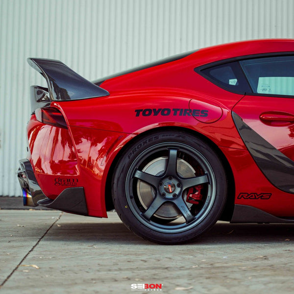 Seibon MB Style Carbon Fiber Spoiler - Toyota Supra 2020+