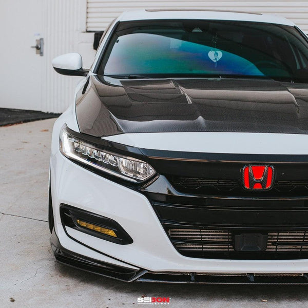 Seibon 2018 - 2021 Honda Accord TS-Style Carbon Fiber Hood - GUMOTORSPORT