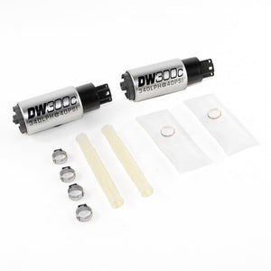 DeatschWerks 340lph DW300C Compact Fuel Pump w/ Install Kit 03-04 Ford Mustang Cobra (2 Pumps) - GUMOTORSPORT