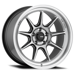 Konig Countergram 17x9 5x114.3 ET43 Hyper Chrome / Machined Lip - GUMOTORSPORT