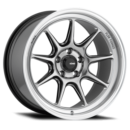 Konig Countergram 17x9 5x114.3 ET43 Hyper Chrome / Machined Lip - GUMOTORSPORT