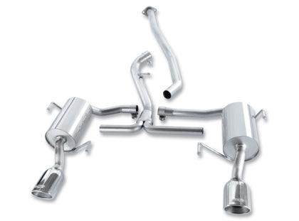 Borla 2008 - 2011 Subaru Impreza 2.5i Sedan 4DR SS Catback Exhaust - GUMOTORSPORT