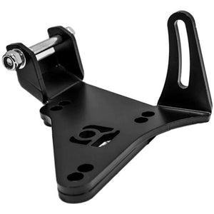 Innovative N/A H-Series Black Steel H22 Alternator Relocation Bracket - GUMOTORSPORT