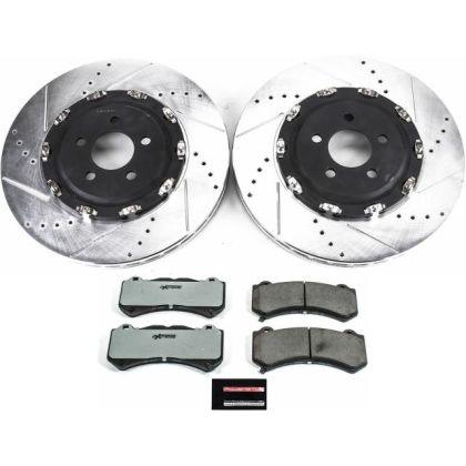 Power Stop 2015 - 2020 Dodge Challenger Front Z26 Street Warrior Brake Kit - GUMOTORSPORT