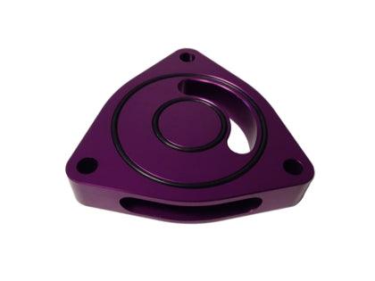 Torque Solution Blow Off BOV Sound Plate (Purple): 2016 + Honda Civic Si - GUMOTORSPORT