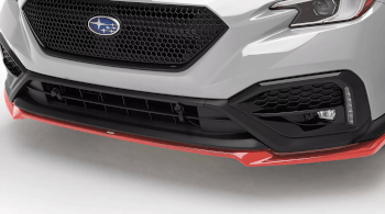 STI Front Lip Under Spoiler Cherry Red - Subaru WRX 2022+ - GUMOTORSPORT