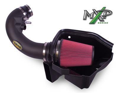 Airaid 11-14 Ford Mustang GT 5.0L Race Only (No MVT) MXP Intake System w/ Tube (Oiled / Red Media) - GUMOTORSPORT