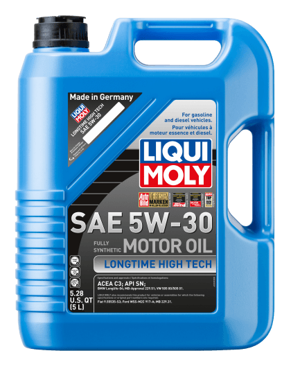 LIQUI MOLY 5L Longtime High Tech Motor Oil 5W30 - GUMOTORSPORT
