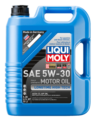 LIQUI MOLY 5L Longtime High Tech Motor Oil 5W30 - GUMOTORSPORT