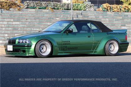 GReddy 92-00 BMW E36 Rocket Bunny Sarto Racing Aero Kit (Req Factory 3-series (non-M) Bumper) - GUMOTORSPORT