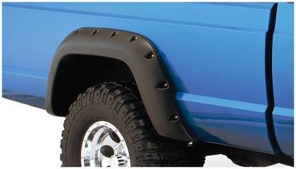 Bushwacker 84-01 Jeep Cherokee Cutout Style Flares 4pc Fits 2-Door Sport Utility Only - Black - GUMOTORSPORT