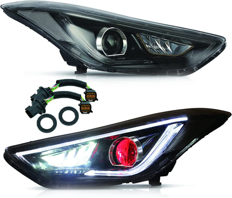 VLAND Demon Eyes Headlight 2012 - 2015 Hyundai Elantra
