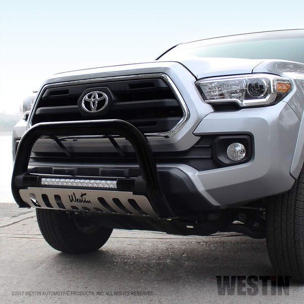 Westin 2016-2018 Toyota Tacoma Ultimate Bull Bar - Black - GUMOTORSPORT