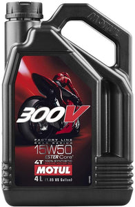 Motul 4L Factory Line Road Racing 300V 15W50 - GUMOTORSPORT