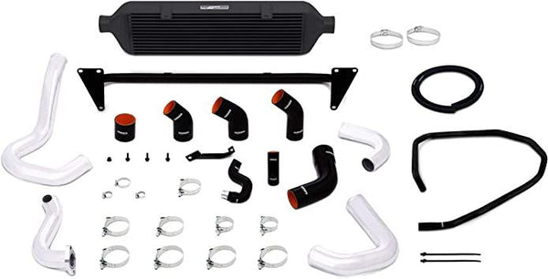 Mishimoto Subaru WRX Front-Mount Intercooler Kit Silver / Black- Subaru WRX 2015+ - GUMOTORSPORT