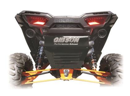 Gibson 2014 Polaris RZR XP 1000 EPS Base 2.25in Dual Exhaust - Black Ceramic - GUMOTORSPORT