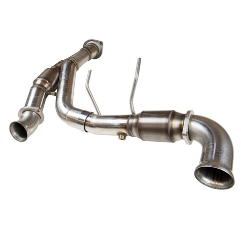 Kooks 2015 - 2020 Ford F150 Coyote 5.0L 4V 3in SS OEM Exhaust Catted Y Pipe