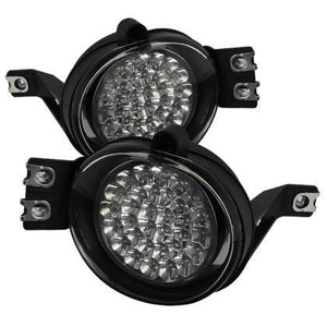 Spyder Dodge Ram 02-08/Durango 04-06 LED Fog Lights w/Switch Clear FL-LED-DRAM02-C - GUMOTORSPORT