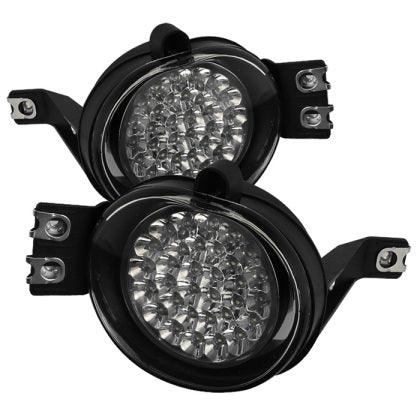 Spyder Dodge Ram 02-08/Durango 04-06 LED Fog Lights w/Switch Clear FL-LED-DRAM02-C - GUMOTORSPORT